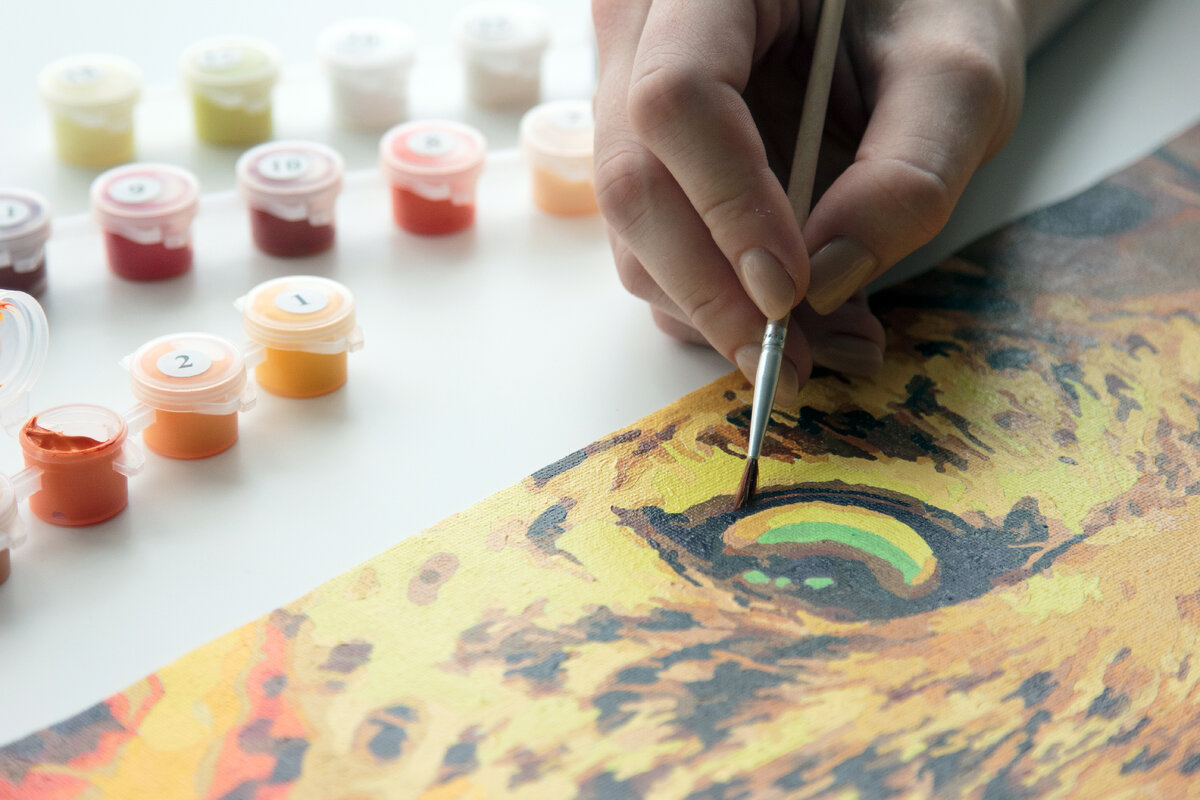 Картина по номерам — простой способ стабилизировать эмоциональное состояние, даже если вы никогда не держали в руках кисточку