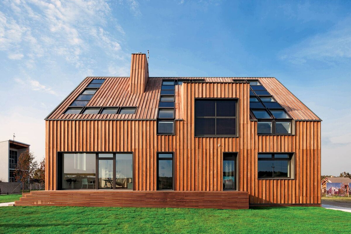 Первый в России пассивный дом по проекту VELUX. Фотография с сайта velux.com
