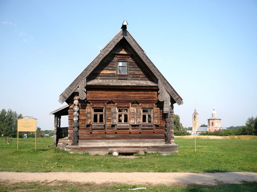 Рубленый дом 19 века