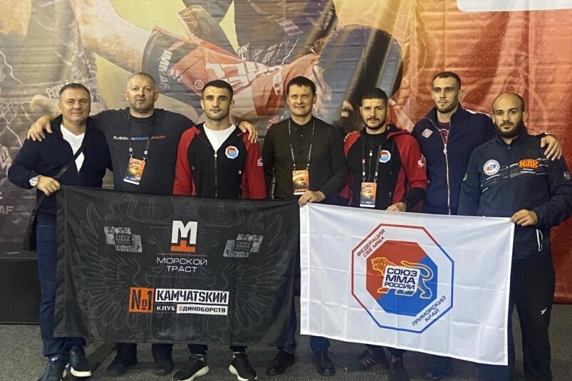 Камчатка на Кубке России по ММА. Фото: Архив Камчатской федерации СБЕ (ММА) 