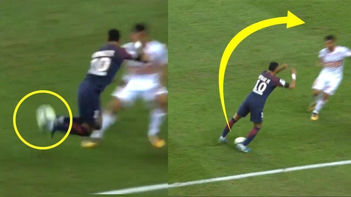 Радуга в исполнении Неймара. (источник яндекс картинки)