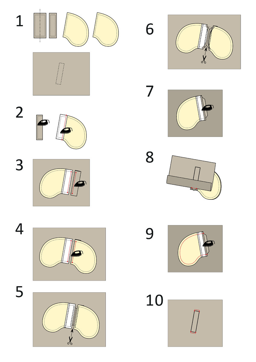 Как сшить карман в боковом шве пошагово видео-инструкция