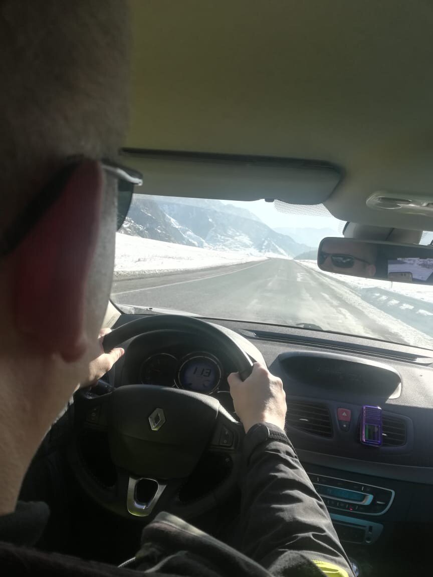 Где-то на тракте...