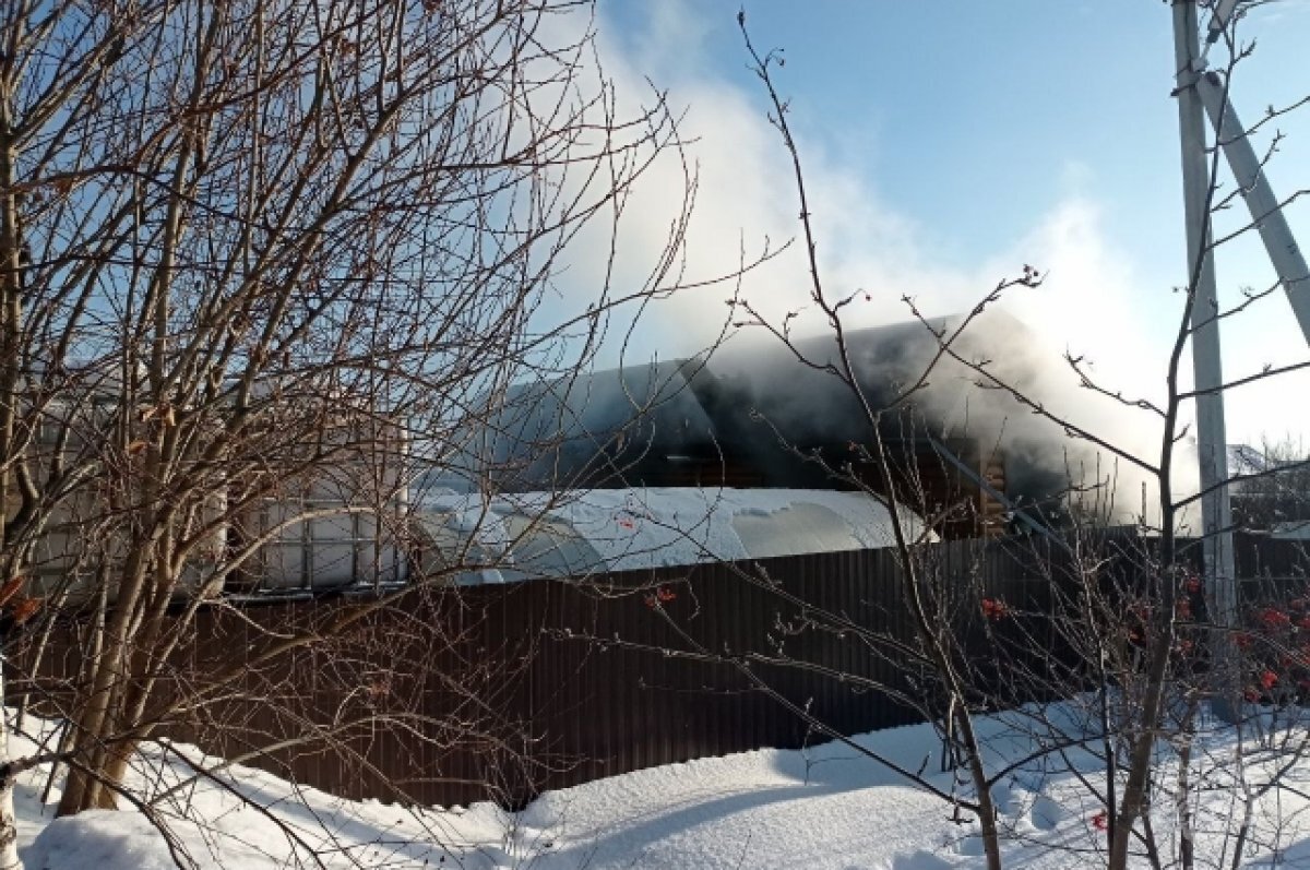    Тюменские огнеборцы ликвидировали пожар в надворных постройках