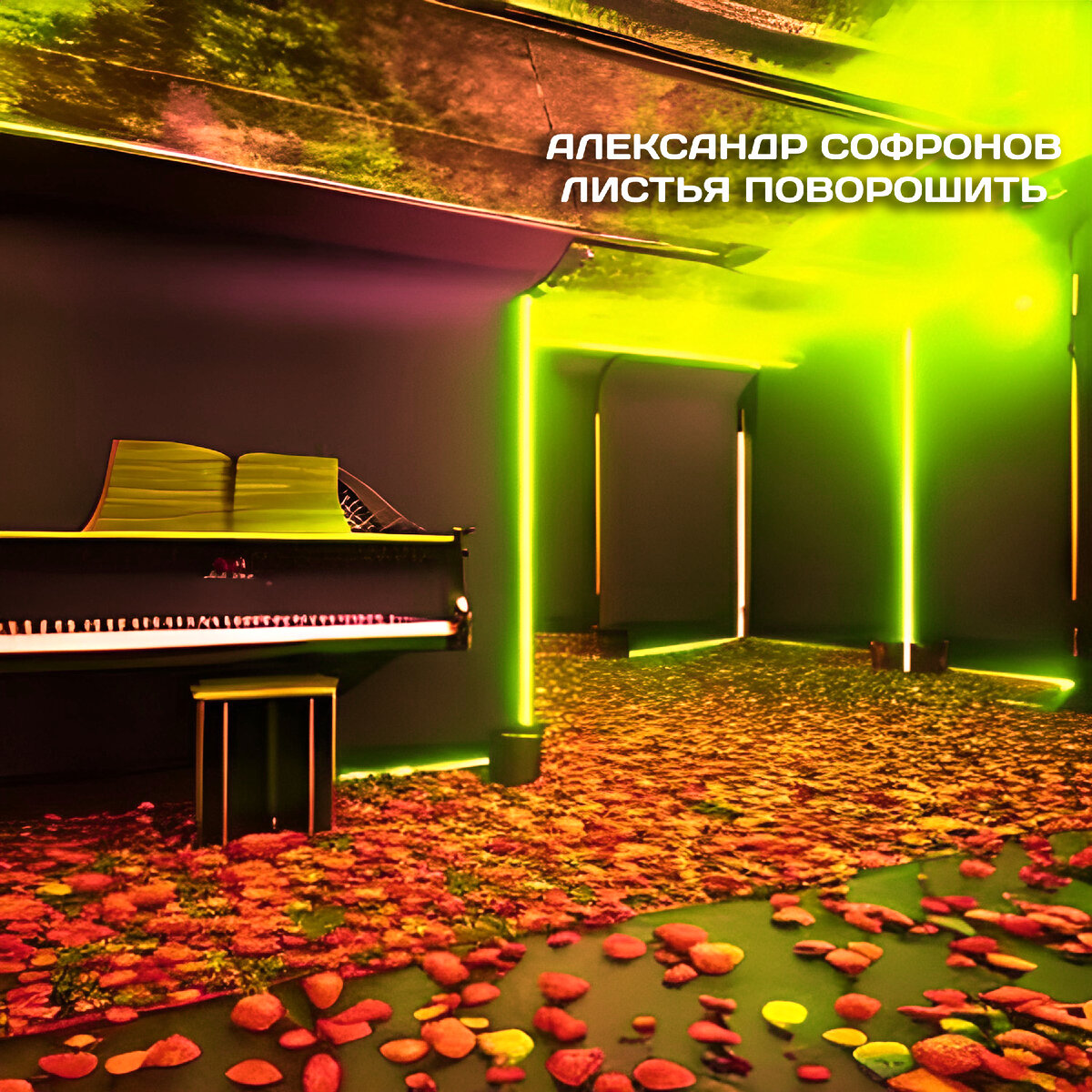 Листья поворошить