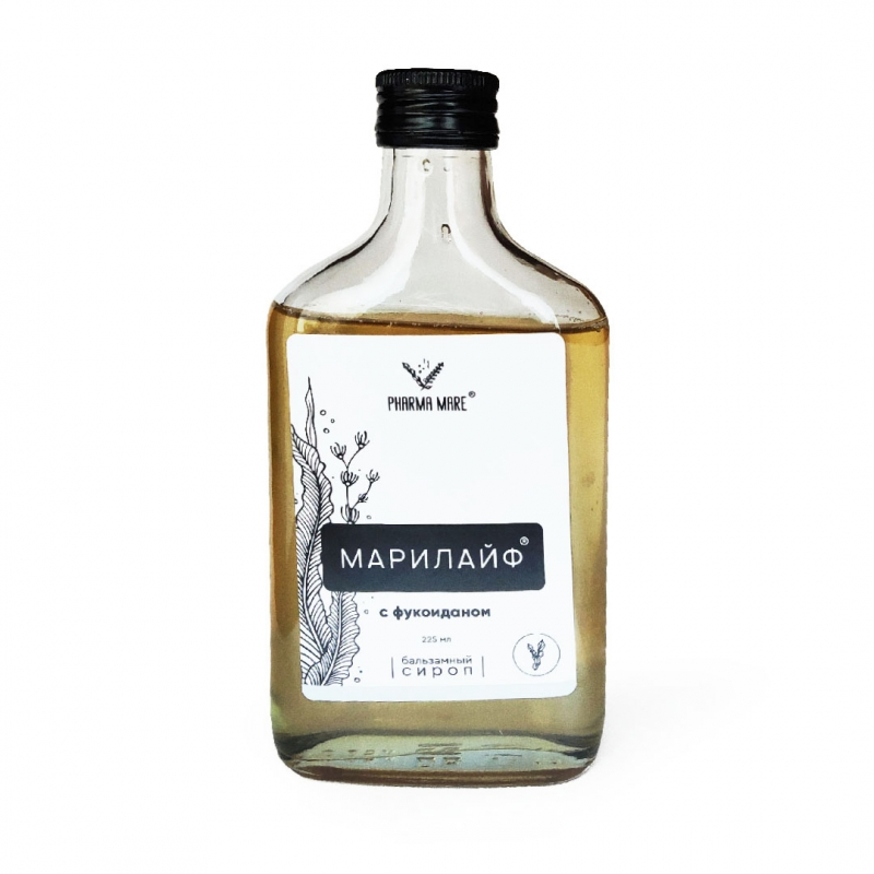 «Марилайф» с фукоиданом, бальзамный сироп