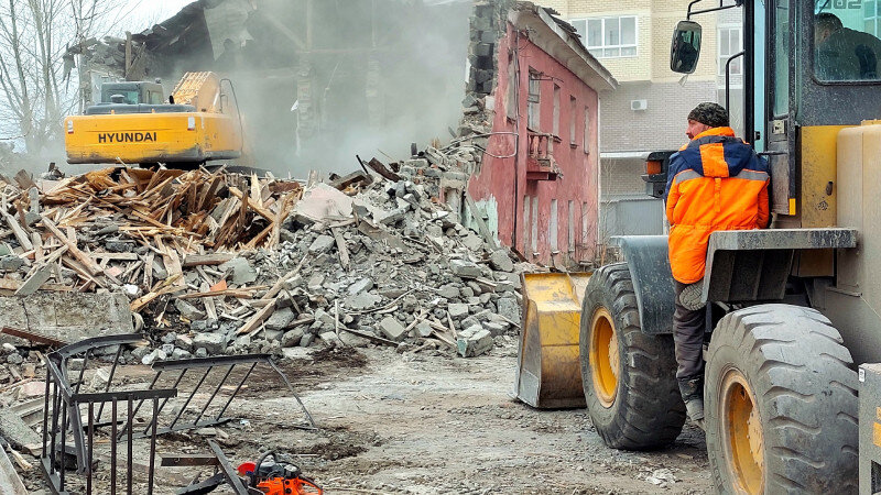     Снос дома на пр. Ленина. Анна Зайкова