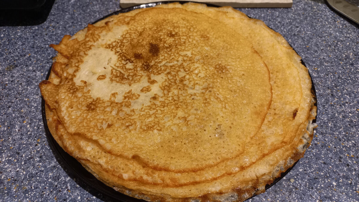 Заварные блины. Фото автора