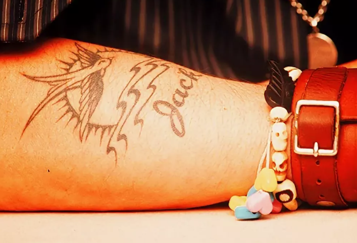 Настоящая татуха Джонни Деппа