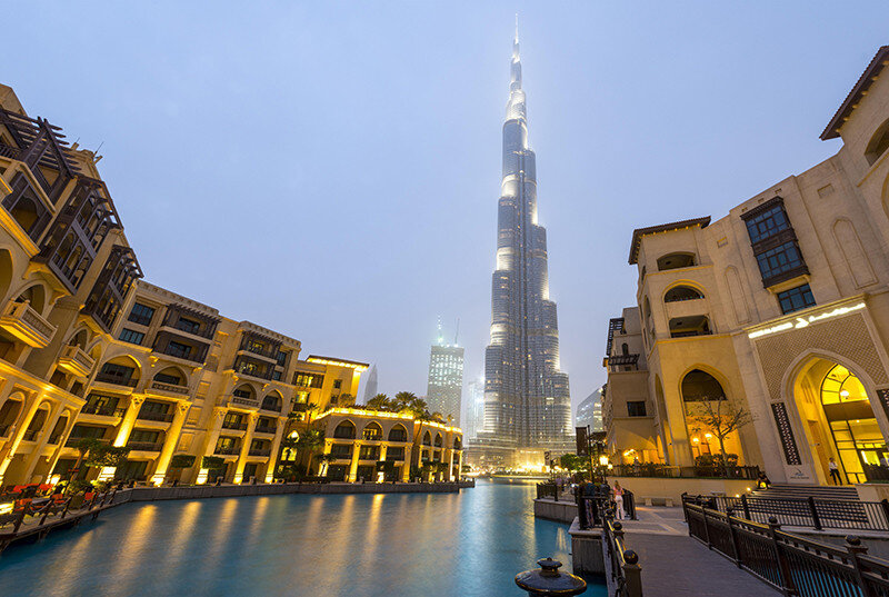 Башня Бурдж-Халифа(Дубай)