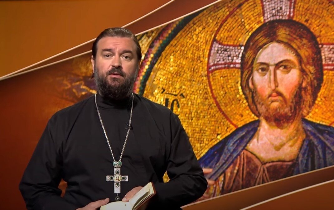 Андрей Ткачев - священнослужитель Русской православной церкви, митрофорный протоиерей, клирик храма святителя Василия Великого, Патриаршего подворья в селе Зайцево Одинцовского района Московской области, проповедник и миссионер, телеведущий.