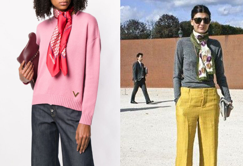 Как носить платок в 2021 году