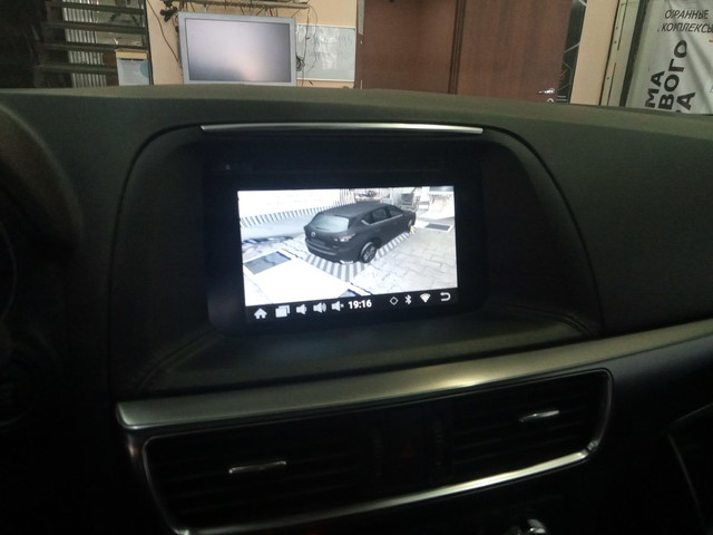 Установка системы кругового обзора на MAZDA CX-5 