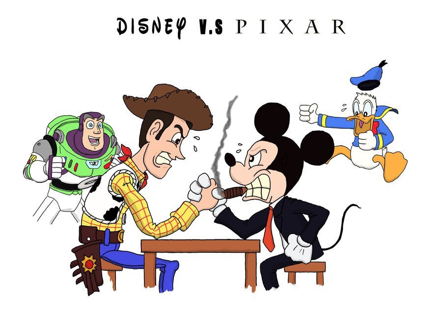 Disney vs #PIXAR