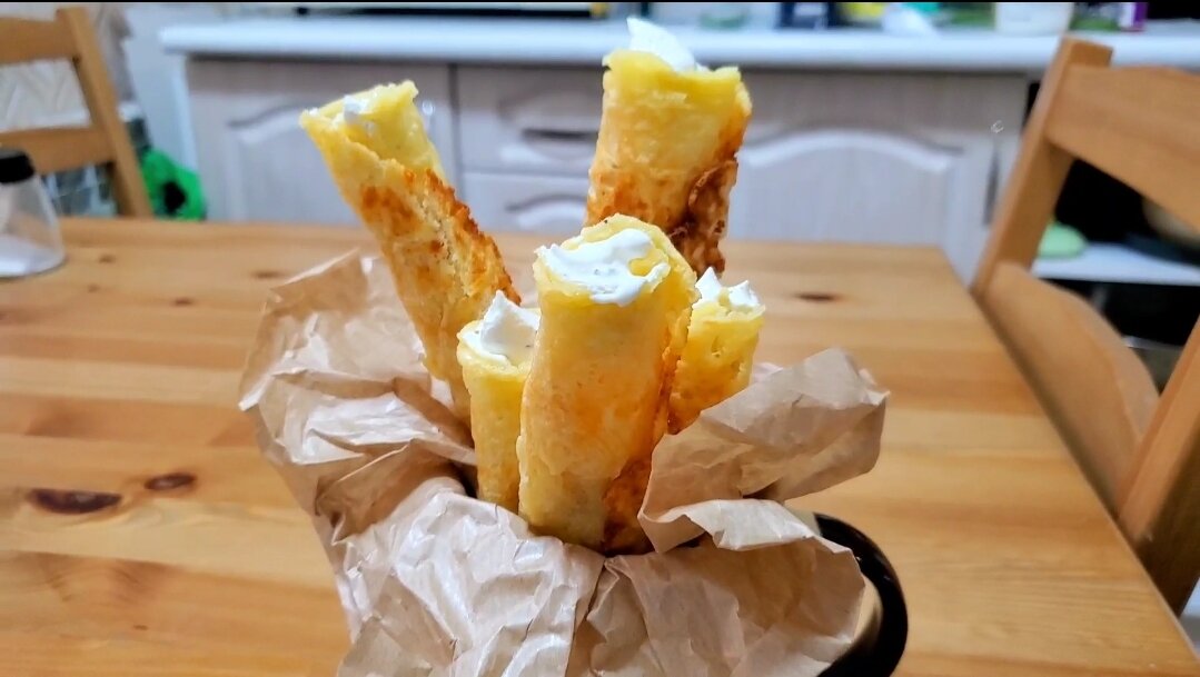 Вафельные трубочки