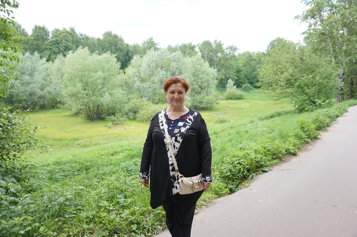 в парке