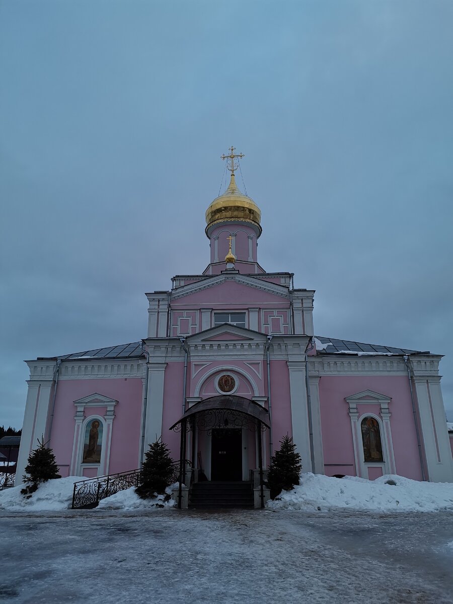 Троицкий храм в Зосимовой пустыни