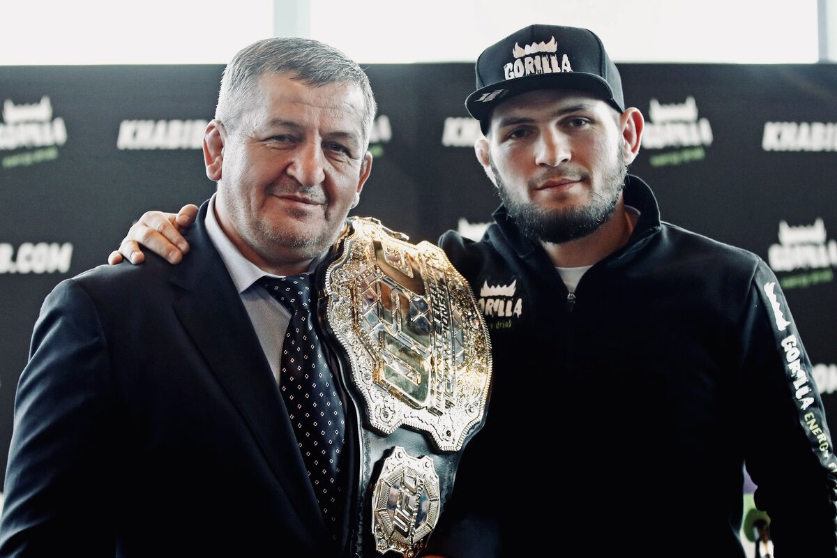 Хабиб Нурмагомедов и Абдулманап Нурмагомедов