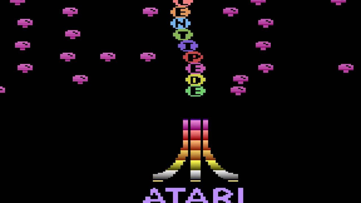 Сороконожка на  Atari 2600.