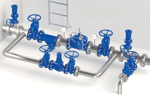 Установленная трубопроводная арматура