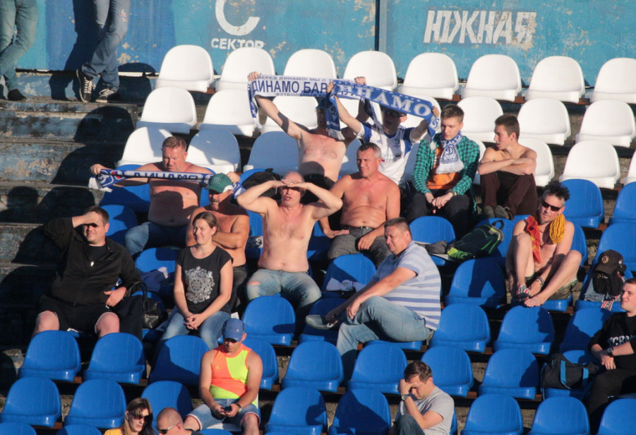 Болельщики Динамо-Барнаул