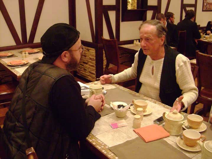 Встреча с  Михаилом Задорновым в гостинице Рэдиссон-Славянская