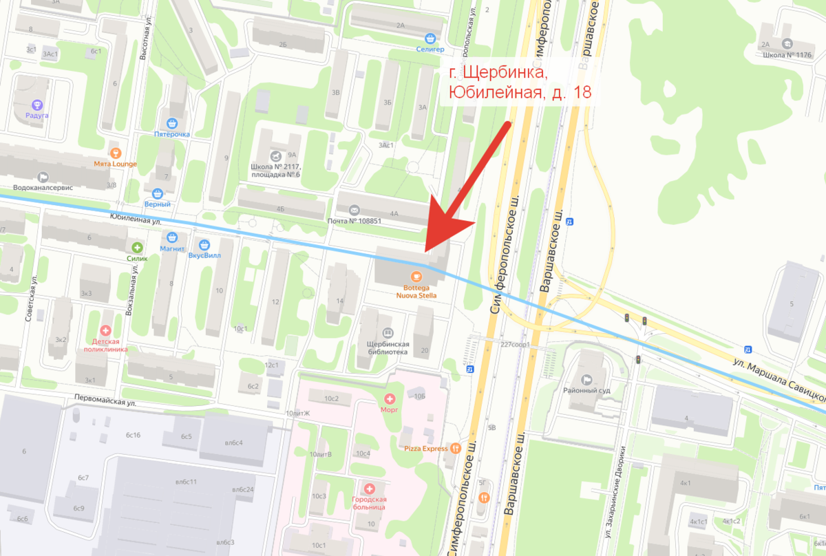 Пример плохого сотрудничества между Москвой и Московской области в своё время. Не оставлен коридор под линию метро.