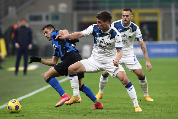 Интер-Аталанта 1-0. Фото из интернета в свободном доступе.