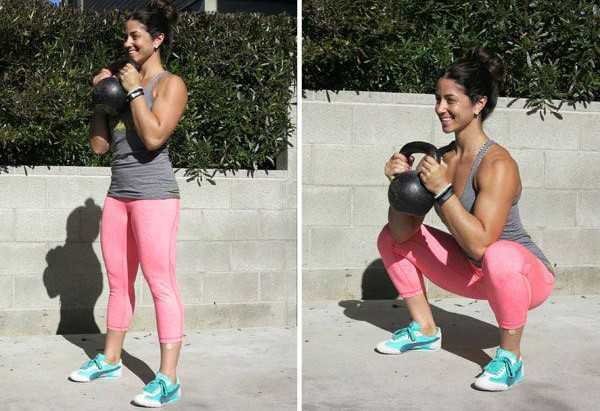 Я забыл снять видео о приседаниях, так что вот вам фотография красивой спортсменки!)