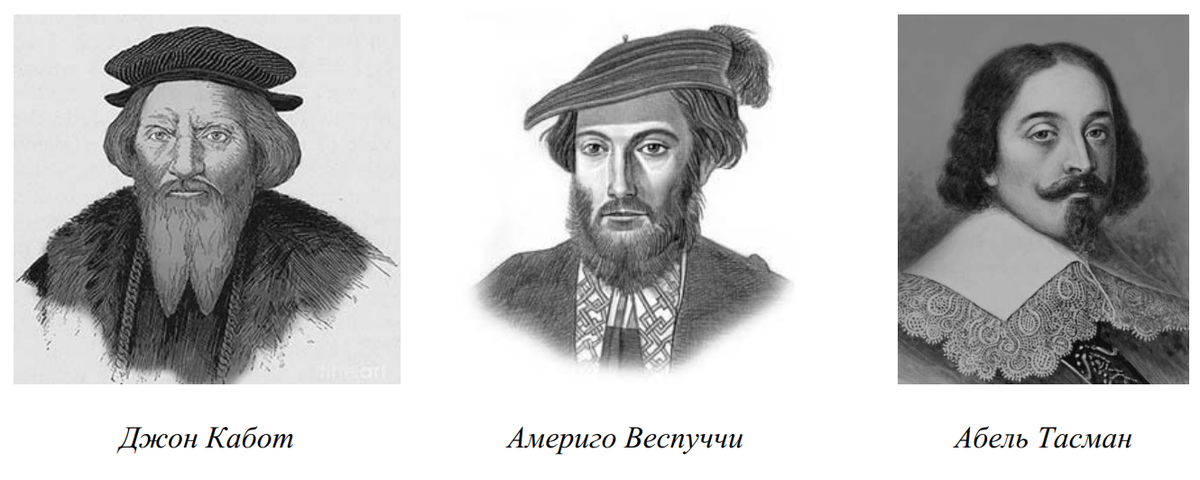 Маршрут джона кабота на карте. Джон Кабот Америго Веспуччи Абель Тасман ВПР география. Портреты путешественников. Портреты путешественников по географии. Абель Тасман Веспуччи