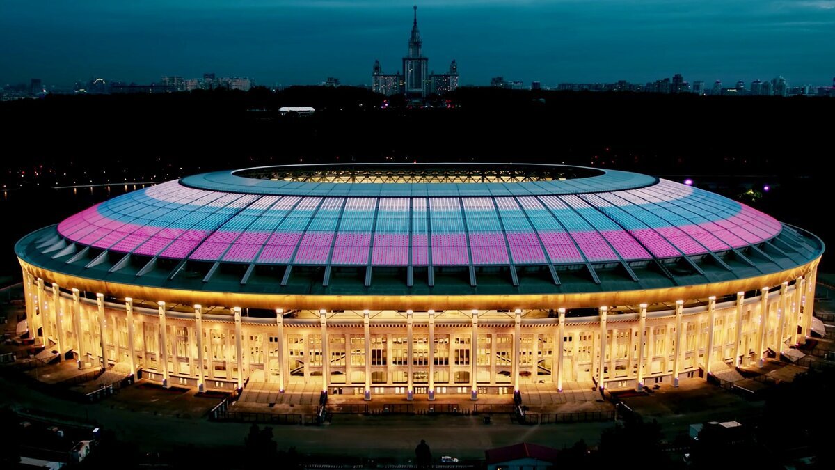 Стадион "Лужники".