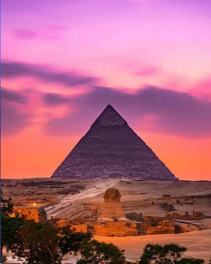 Египет на закате.