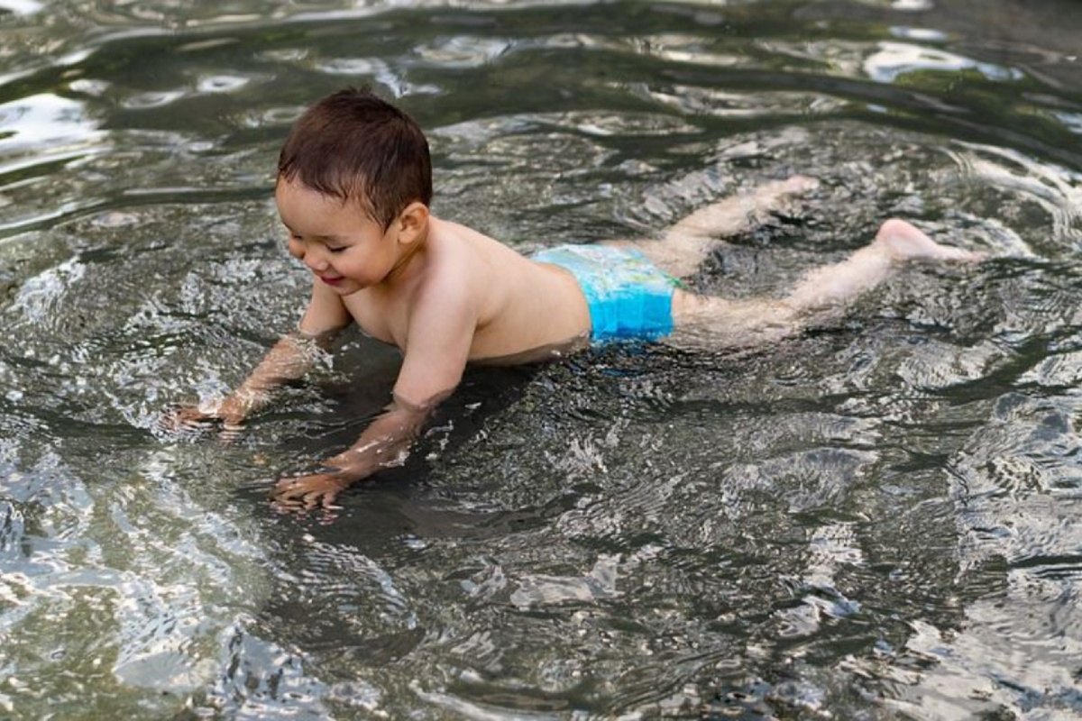 Вот так примерно и я начинал плавать. 