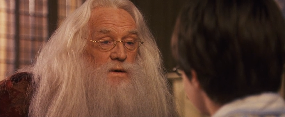 Кадр из фильма "Гарри Поттер и Философский камень" 2001 года