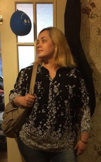 Похудела? Нет. Кофту удачно купила. 2018. Личный архив. 