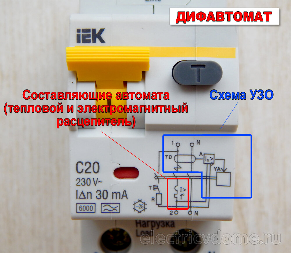 Чем отличается узо от дифференциального автомата. Чем отличается УЗО от дифавтомата. Отличие УЗО от дифференциального автомата. УЗО И дифавтомат в чем разница. Отличие УЗО от дифавтомата.