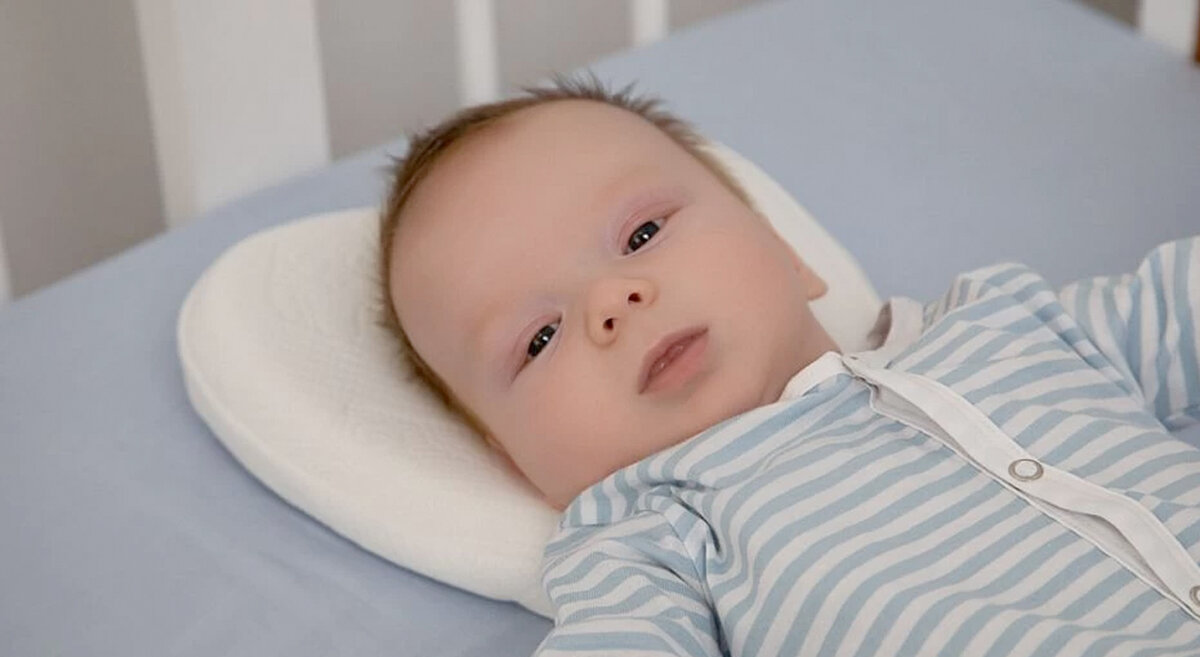 Детская ортопедическая подушка New Born