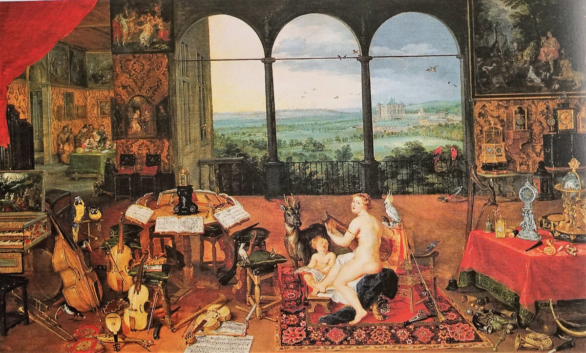 Ян Брейгель Старший (1568-1625).Слух.1618.Прадо, Мадрид.