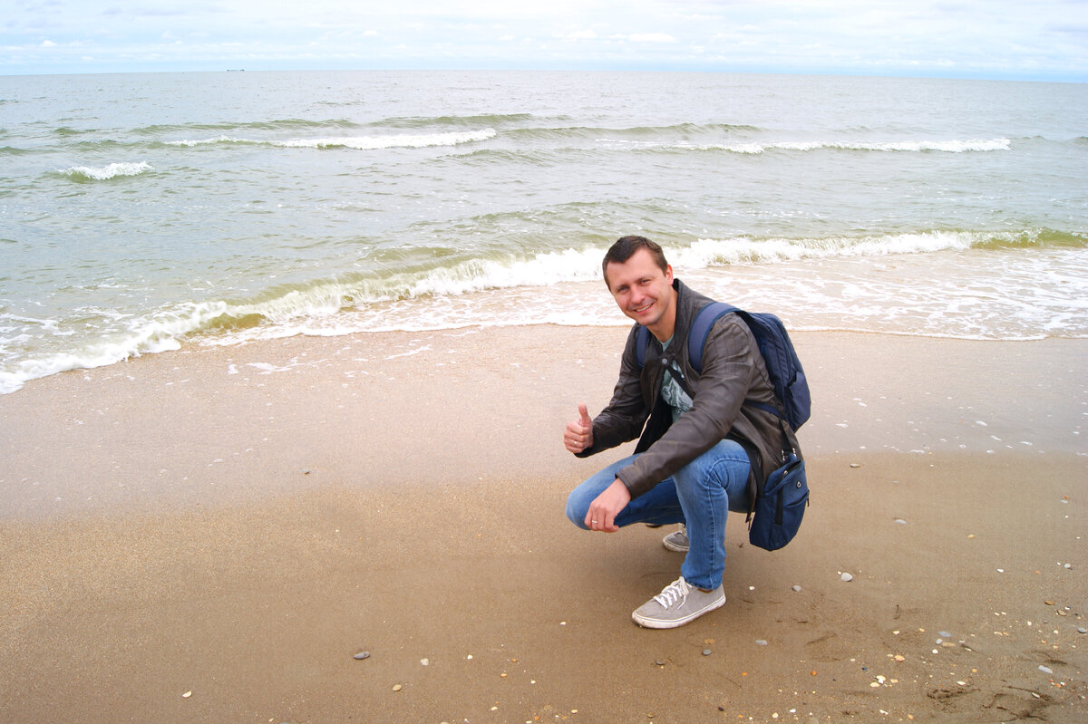 Махачкала. Каспийское море.