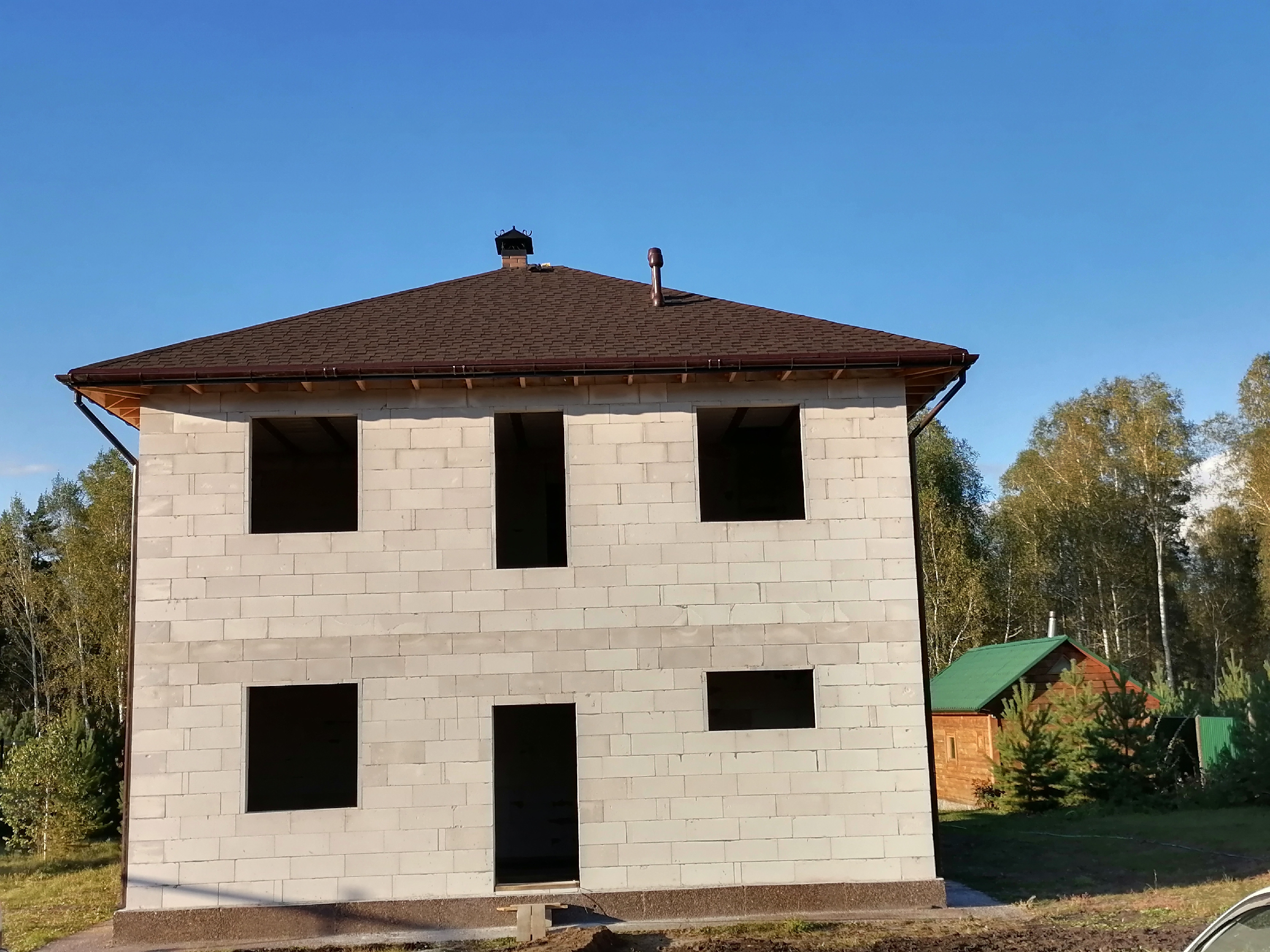 Затраты на строительство дома 120 м2. Без коммуникаций и отделки, но с тепловым контуром5