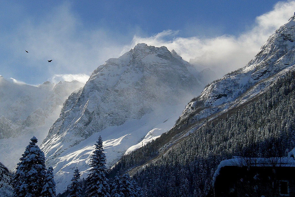Домбай, Карачаево-Черкессия / Wikimedia Commons