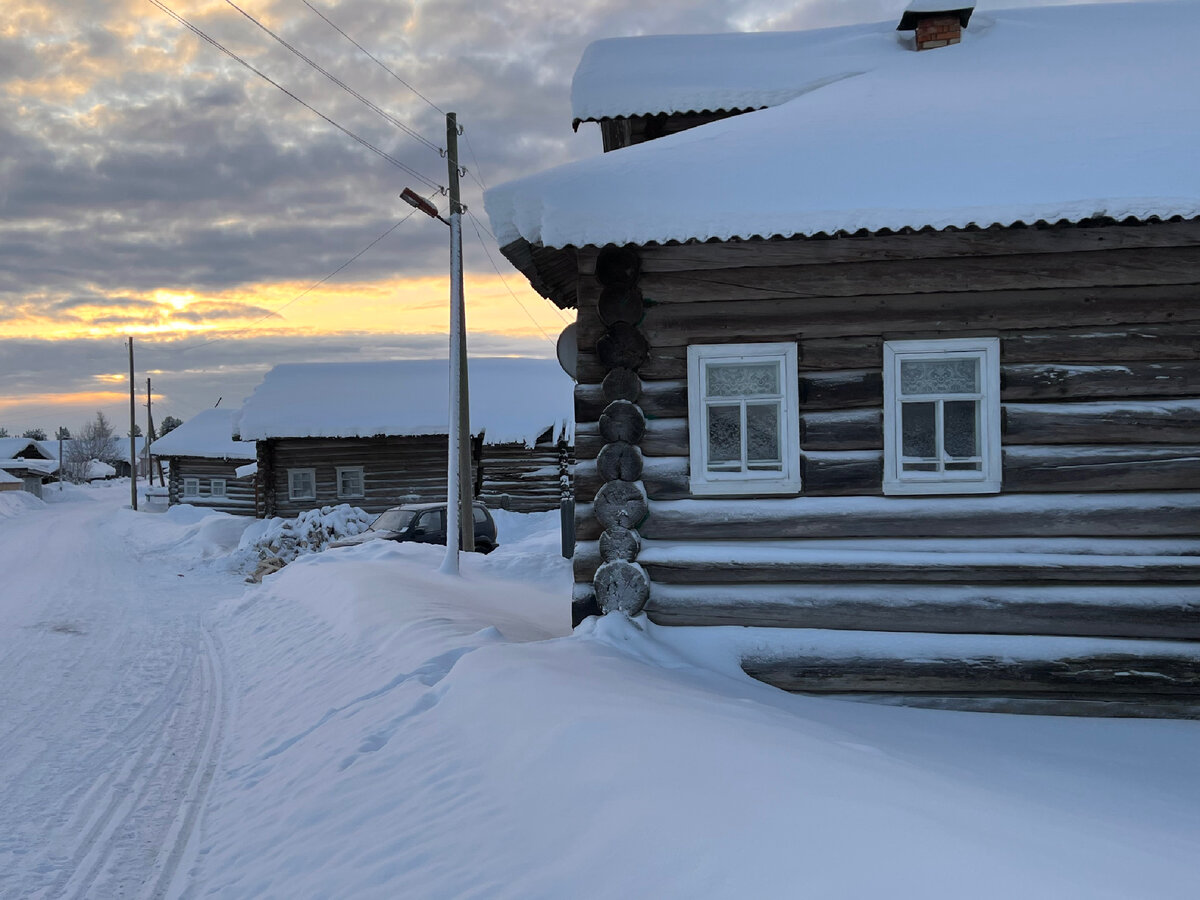 Что осталось от далекой деревни на Русском Севере. Моя прогулка на лыжах в  Смутово | OKvest - путешествия и история | Дзен