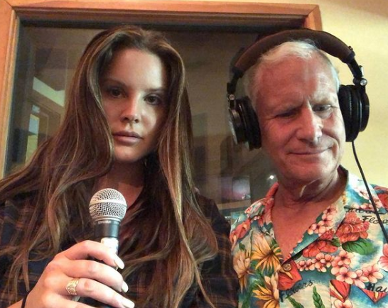 Лана Дель Рей с отцом. Фото из инстаграма Роба Гранта
