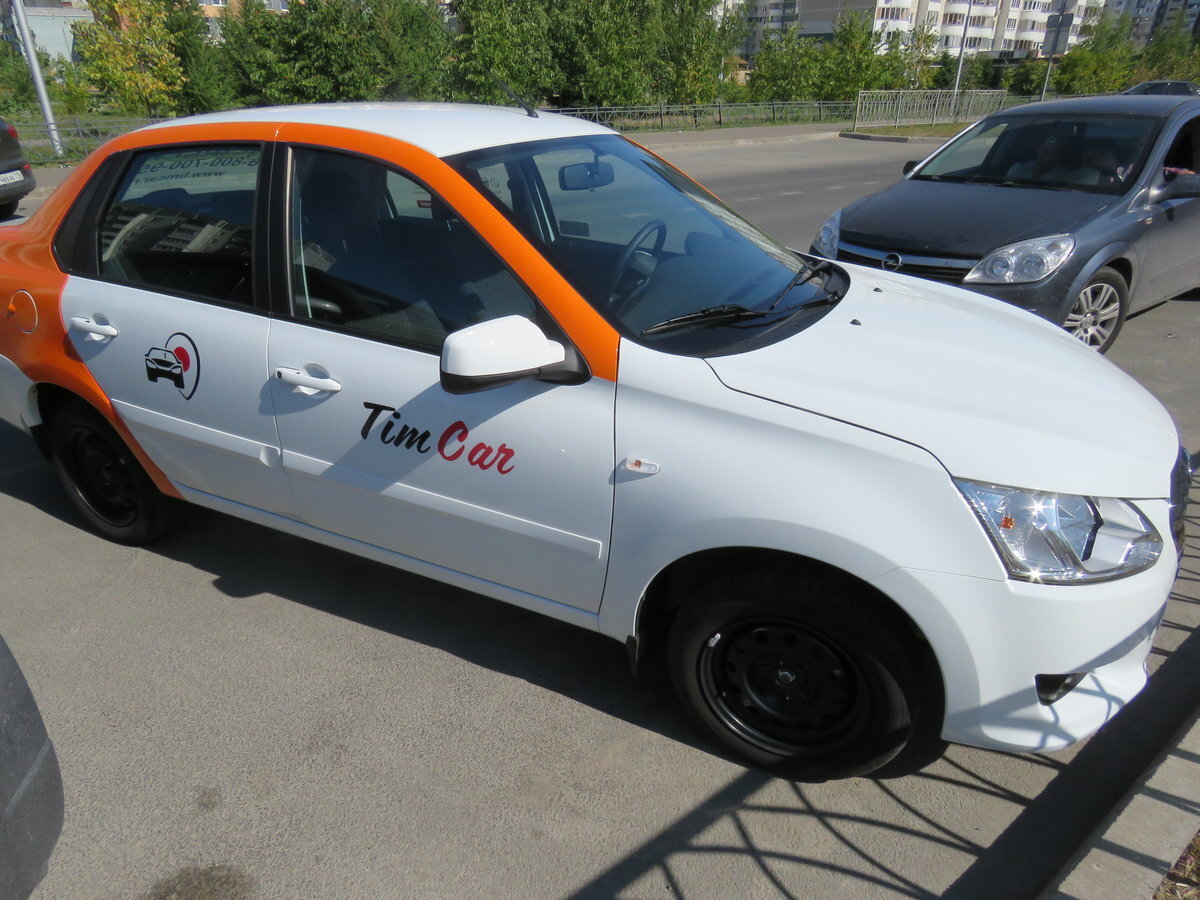 Datsun OnDo каршеринга TeamCar в Казани (фото автора)