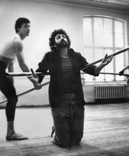 Борис Эйфман на репетиции балета, 1986 г.