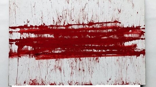 Лоскутов А. Белоруссия. 2020. Холст, акрил, дубинопись.