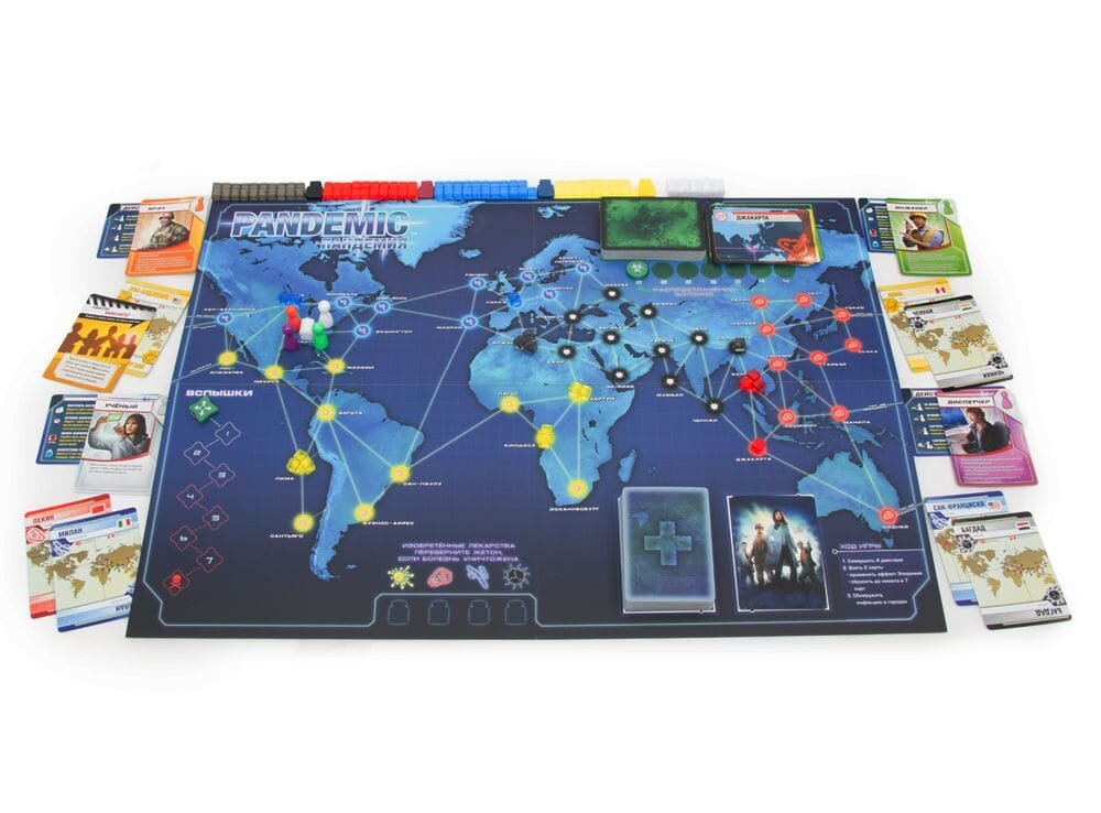 Оригинальная игра Пандемия (Pandemic)