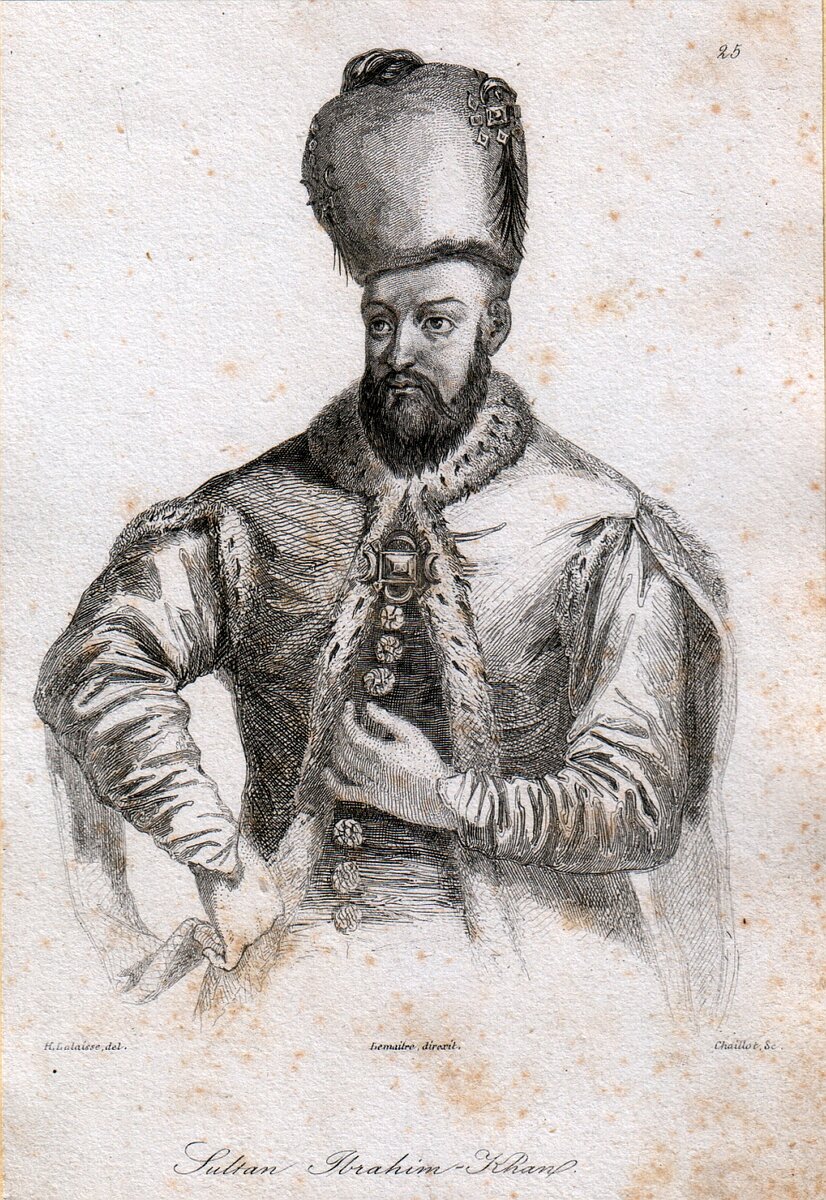 Султан Ибрагим I в возрасте 34 лет