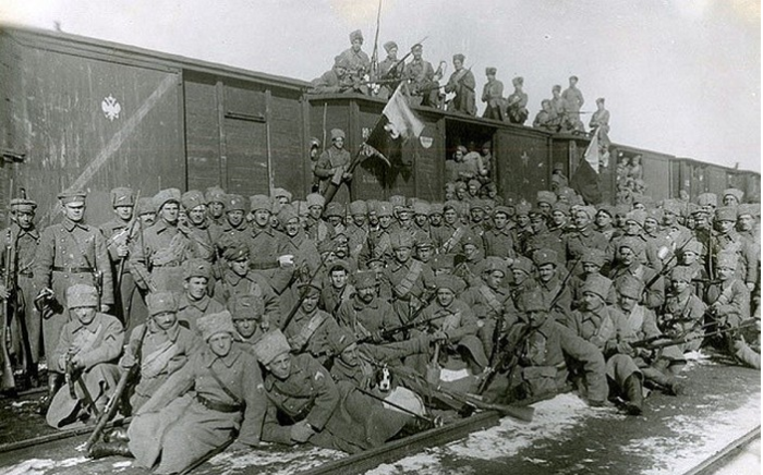 Разоружение Чешского легиона привело к бунту, а США воспользовались этим. / Фото:fishki.net