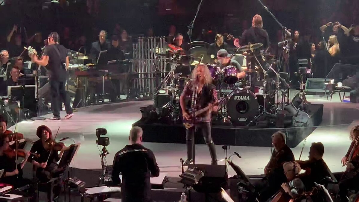 Metallica и симфонический оркестр Сан Франциско